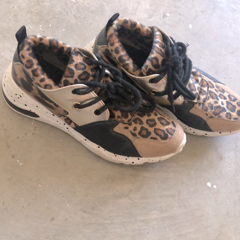 Cheetah sneakers